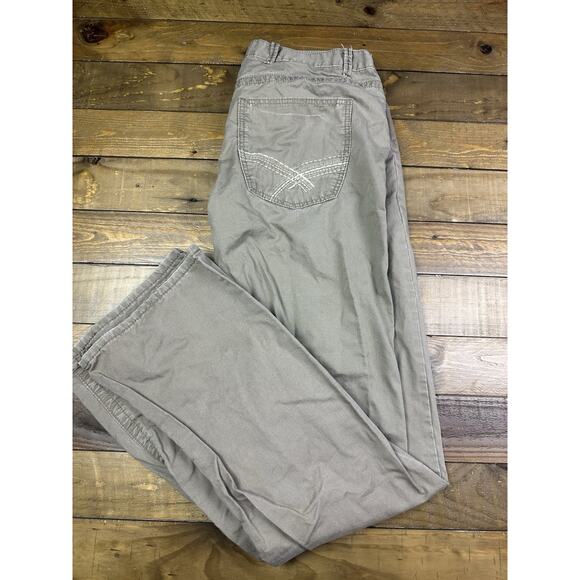 BKE Pants Mens 36X 36X33 Tan Tyler Straight Relaxed Fit Casual Stretch Chino - Picture 1 of 6